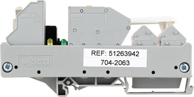 704-2063 WAGO Transfer Modules for Mounting Rail Image 3