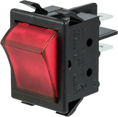 WRG32F2BBREN ZF Switches and Sensors Rocker Switches