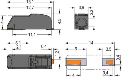 2060-471/998-404 WAGO PCB Terminal Blocks Image 2