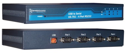 US-701 BRAINBOXES Device servers and gateways