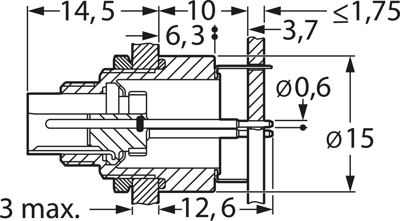 09 0415 35 05 binder Other Circular Connectors Image 2