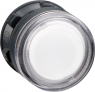 Pushbutton, illuminable, groping, waistband round, front ring black, mounting Ø 22 mm, ZB5AW37