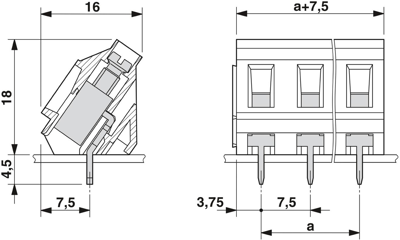 1733020 Phoenix Contact PCB Terminal Blocks Image 3