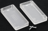 ABS enclosure, (L x W x H) 65 x 30 x 15 mm, transparent, IP51, 1551USB3CLR