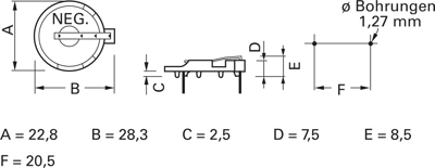 15 61 201 Battery Holders Image 2