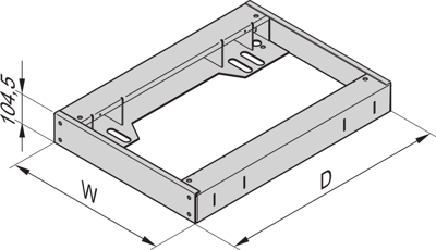 23130-456 SCHROFF Accessories for Enclosures