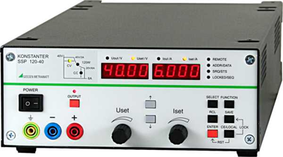 SSP 32 N 40RU 6P Gossen Metrawatt Bench Power Supplies and Loads Image 2