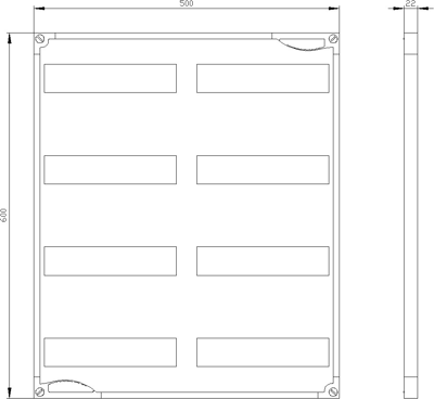 8GK9601-4KK21 Siemens Accessories for Enclosures Image 2