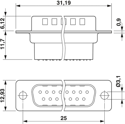 1688858 Phoenix Contact D-Sub Connectors Image 2