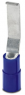 Insulated pin cable lug, 1.5-2.5 mm², AWG 16 to 14, 4.6 mm, blue