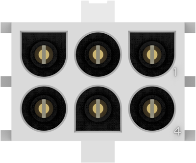 350585-4 AMP PCB Connection Systems Image 5