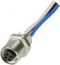 Sensor actuator cable, M5-flange socket, straight to open end, 4 pole, 0.2 m, 1 A, 21470000007