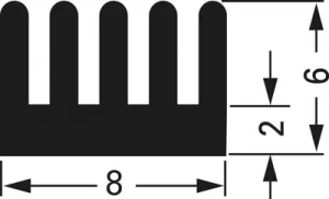 10037159 Fischer Elektronik Heat Sinks