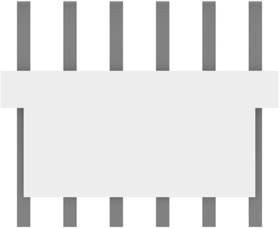 640389-6 AMP PCB Connection Systems Image 3