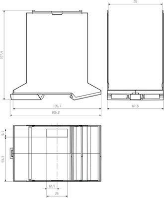 1247240000 Weidmüller Accessories for Enclosures Image 4