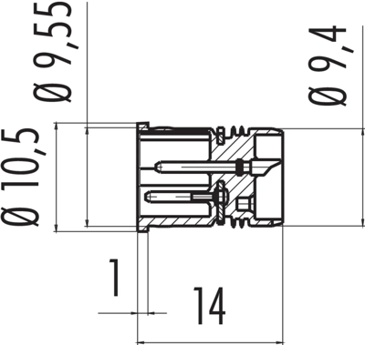 09 2431 09 03 binder Sensor-Actuator Connectors Image 2