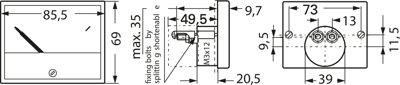 SQ72DE 2,5A AMS Current Meter Image 2