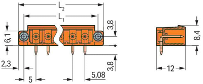 231-540/108-000 WAGO PCB Connection Systems Image 2