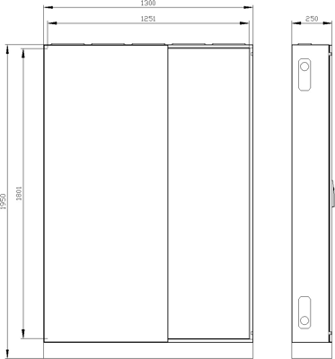 8GK1323-8KN53 Siemens Switch Cabinets, server cabinets Image 2