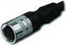 Sensor actuator cable, M16-cable socket, straight to open end, 14 pole, 10 m, black, 4 A, 756-3205/140-100