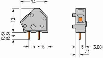 236-1721 WAGO PCB Terminal Blocks Image 2