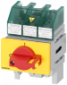 Emergency stop load-break switch, Rotary actuator, 3 pole, 32 A, 690 V, (W x H x D) 60 x 96 x 92 mm, DIN rail, 3LD5000-0TK13