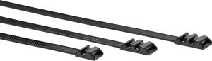 Cable tie, polyamide, (L x W) 180 x 9 mm, bundle-Ø 10 to 42 mm, black, UV resistant, -40 to 85 °C