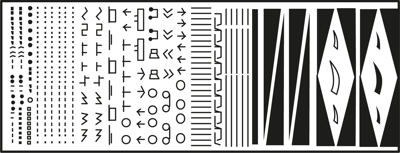 F 55 S Inspection labels, plates and tapes