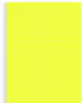 Acrylic Label, (L x W) 20 x 8 mm, yellow, Sheet with 25 pcs