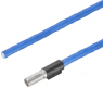 Sensor actuator cable, M12-cable socket, straight to open end, 8 pole, 0.5 m, Radox EM 104, blue, 0.5 A, 2003850050