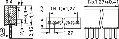 10005962 Fischer Elektronik PCB Connection Systems Image 2