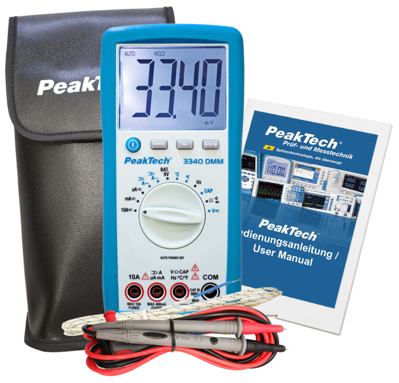 P 3340 PeakTech Multimeters Image 1