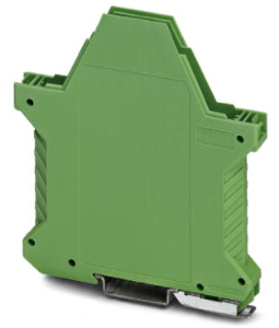 Plastic housing lower part, (L x W x H) 107.3 x 12.6 x 99 mm, green, IP20, 2906762