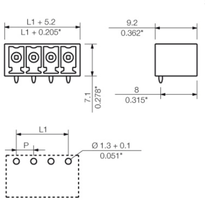 1036550000 Weidmüller PCB Connection Systems Image 2