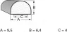 DHR9,5X6,4NI-N4V0-1,0M MTC Accessories for Enclosures