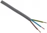 PVC Sheathed cable H03VV-F 2 x 0.75 mm², unshielded, gray