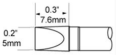 STP-CH50 METCAL Soldering tips, desoldering tips and hot air nozzles Image 3