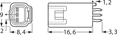 B03B-JWPF-SK-R (LF)(SN) JST PCB Connection Systems