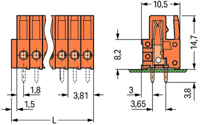 734-504 WAGO PCB Connection Systems Image 2