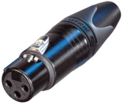 NC3FXX-B Neutrik XLR Connectors