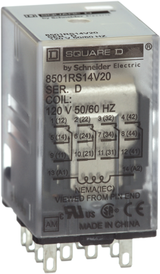 8501RSD14M1P14V53 Schneider Electric Industrial Relays