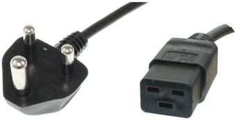 ZA/3-H05VVF3G150-C19/2,50M SW9005 FELLER Power Cords