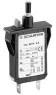 Circuit breaker, 1 pole, T characteristic, 800 mA, 28 V (DC), 240 V (AC), faston plug 6.3 x 0.8 mm, snap-in, IP40