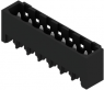 Pin header, 7 pole, pitch 5 mm, straight, black, 1797920000