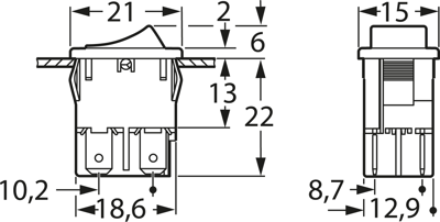 1858.1103 Marquardt Rocker Switches Image 2