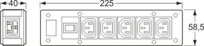 PXD301/050/01/1 BULGIN Device Connectors Image 2