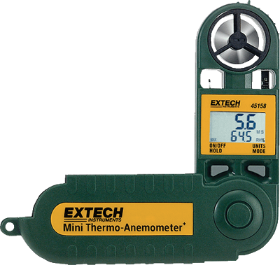 45158 Extech Anemometers, Gas and Pressure Measuring Instruments