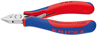 77 42 130 Knipex Side Cutters, Tip Cutters