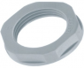 Counter nut, M16, 22 mm, light gray, 53119013