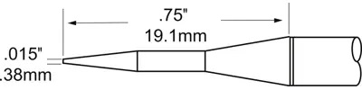 TFP-CNP1 METCAL Soldering tips, desoldering tips and hot air nozzles